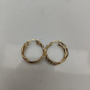 ARRACADAS PAR ORO 14 K 5.7 GRMS (SEMINUEVO)
