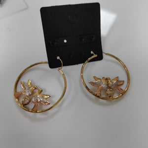 ARRACADAS PAR ORO 14 K 4,50 GRMS (SEMINUEVO)