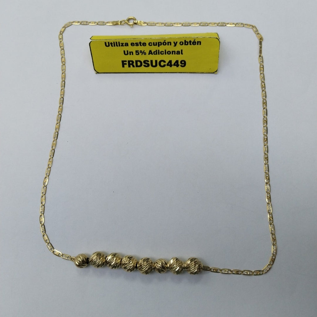 CADENA ORO 18 K 7.4 GRMS (SEMINUEVO)