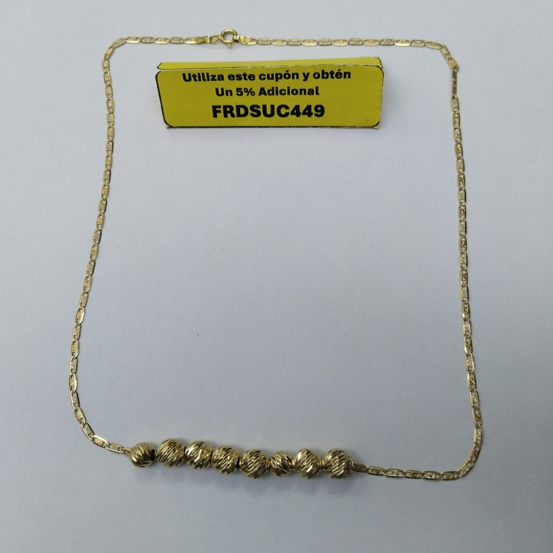 CADENA ORO 18 K 7.4 GRMS (SEMINUEVO)