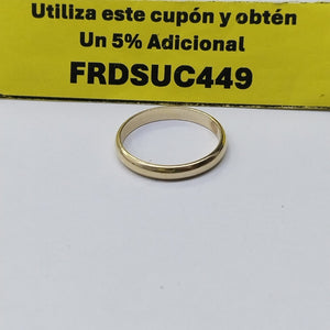 ARGOLLA ORO 14 K 2.2 GRMS (SEMINUEVO)