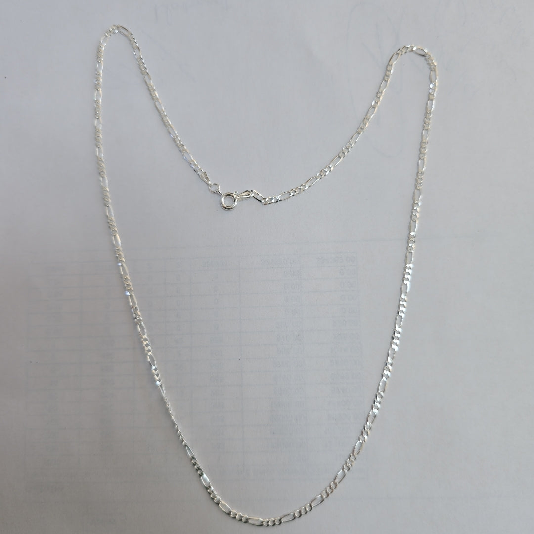 CADENA TEJIDO 3X1 PLATA .925 55 CM 4 GR (NUEVO)