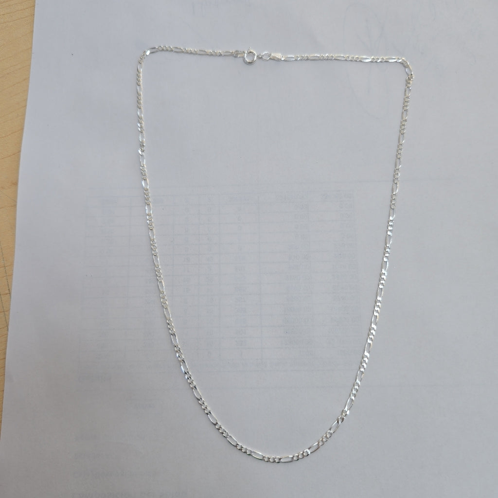 CADENA TEJIDO 3X1 PLATA .925 50 CM 3.6 GR (NUEVO)