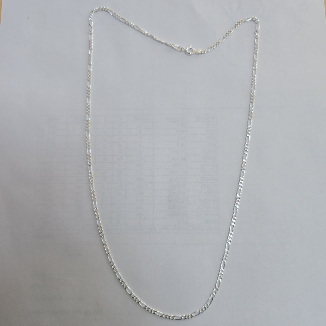 CADENA TEJIDO 3X1 PLATA .925 55 CM 4.7 GR (NUEVO)