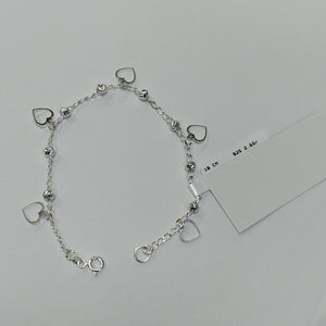 PULSERA TEJIDO ESPECIAL PLATA .925 18 CM 2.6 GR (NUEVO)