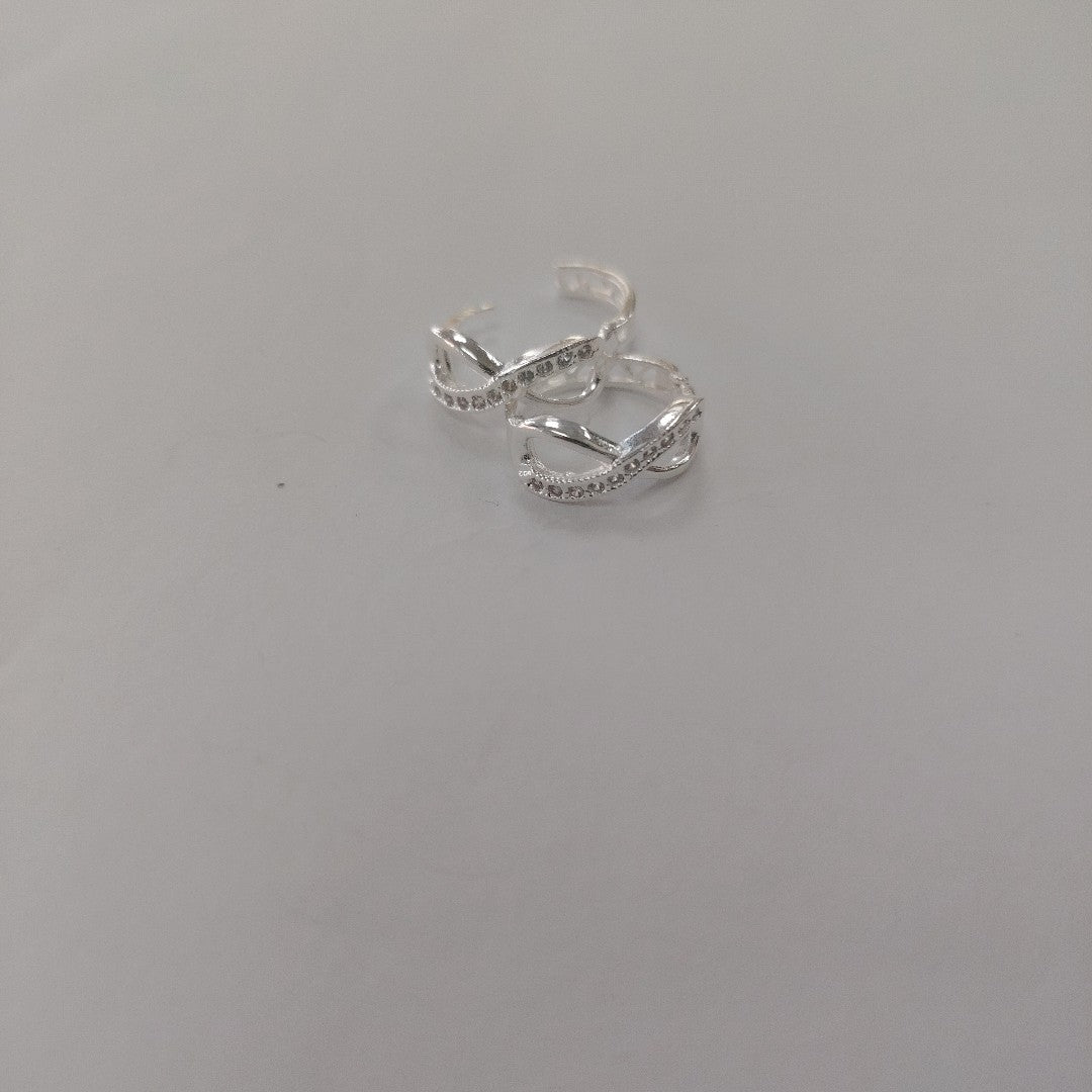 HUGGIES INFINITO CIRCONIAS PLATA .925 2.5 GR (NUEVO)