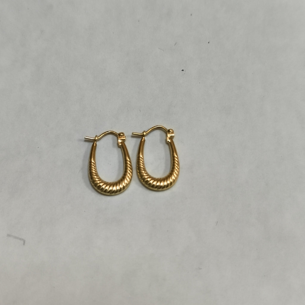 ARETES PAR ORO 14 K 1,90 GRMS (SEMINUEVO)