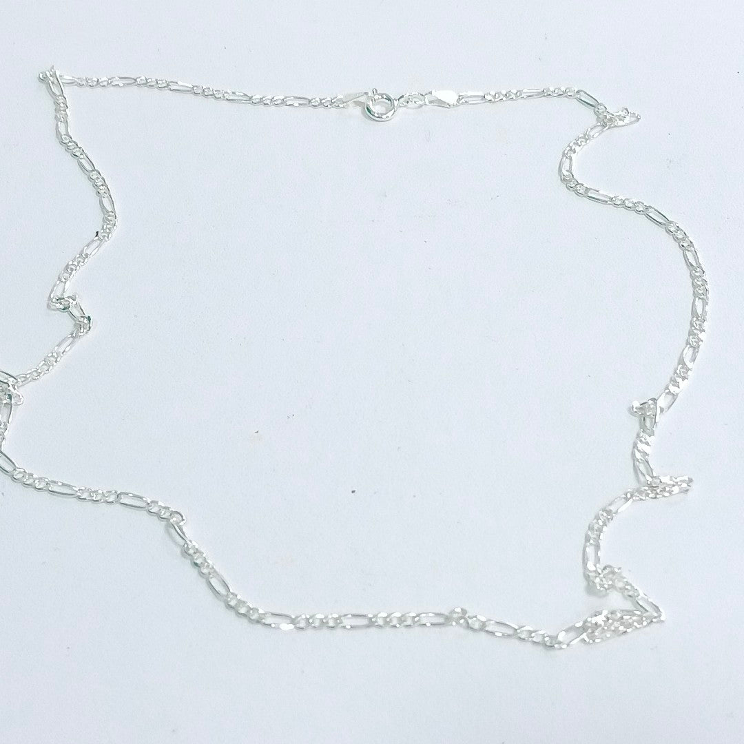 CADENA TEJIDO 3X1 PLATA .925 55 CM 4.5 GR (NUEVO)