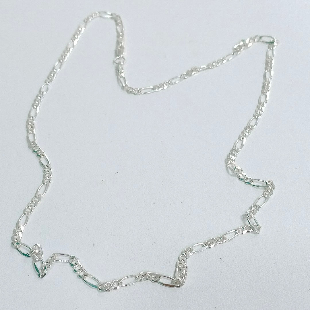 CADENA TEJIDO 3X1 PLATA .925 55 CM 7.3 GR (NUEVO)