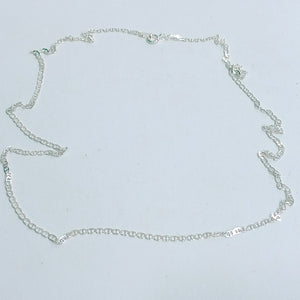 CADENA TEJIDO GUCHI PLATA .925 60 CM 3.9 GR (NUEVO)