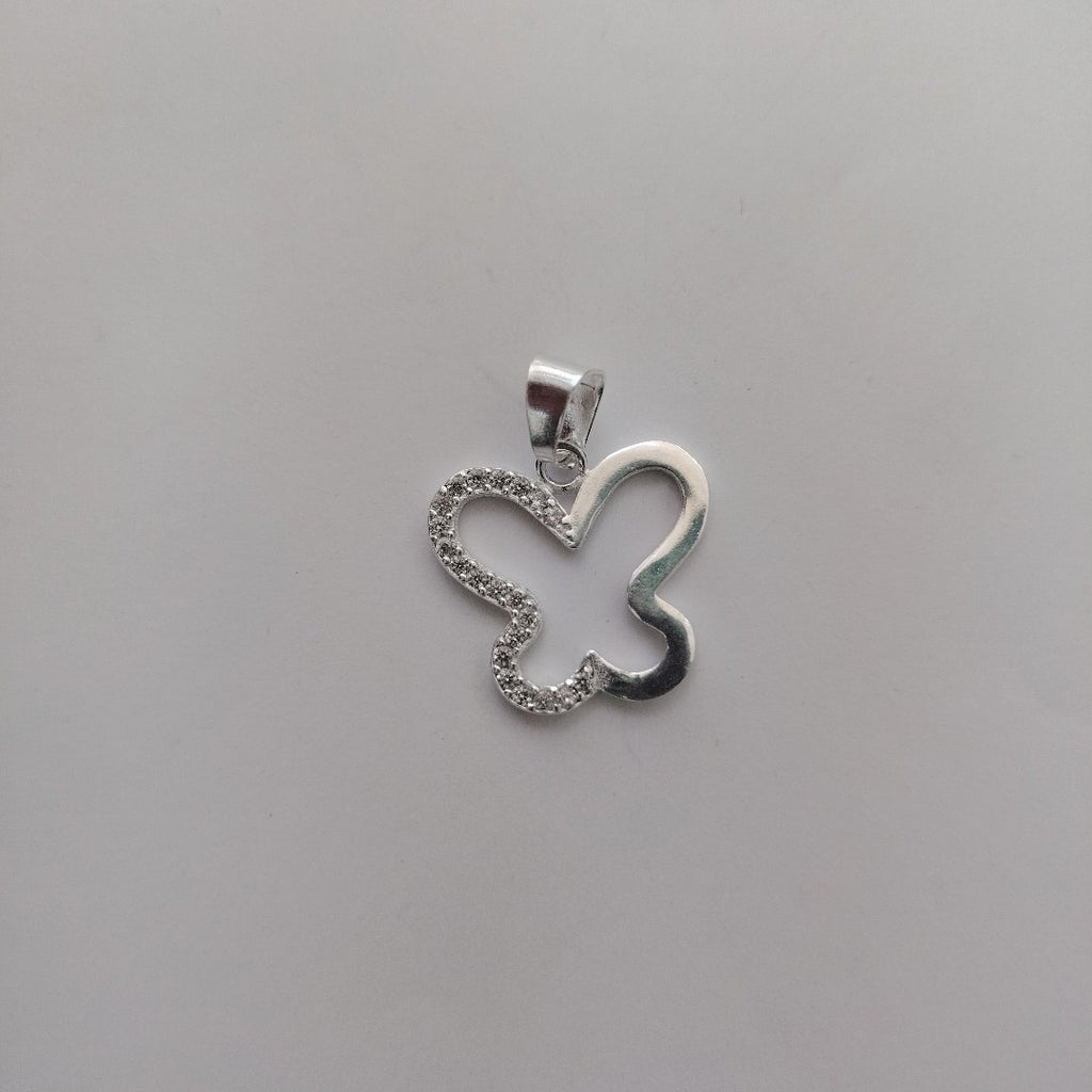 DIJE MARIPOSA C/CIRCONIAS PLATA .925 2.4 GR (NUEVO)