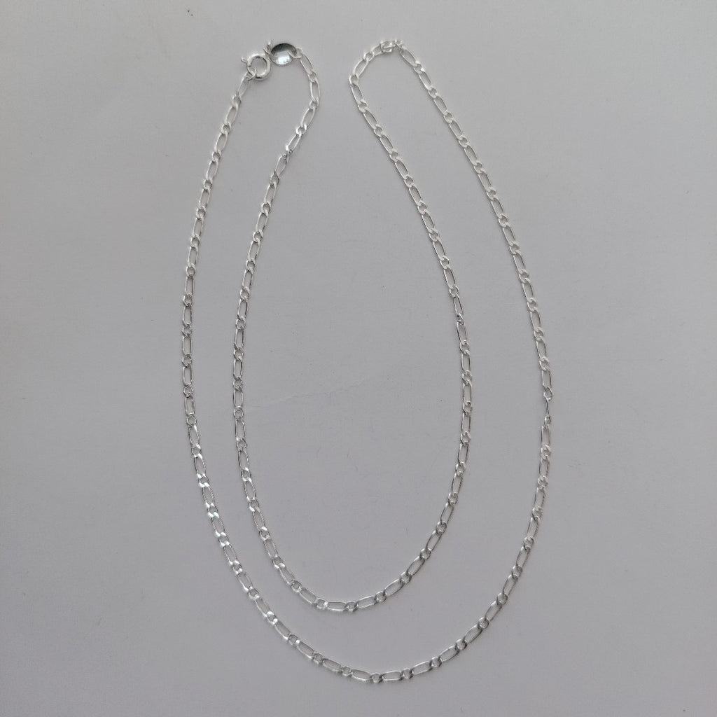 CADENA TEJIDO 1X1 PLATA .925 55 CM 3 GR (NUEVO)