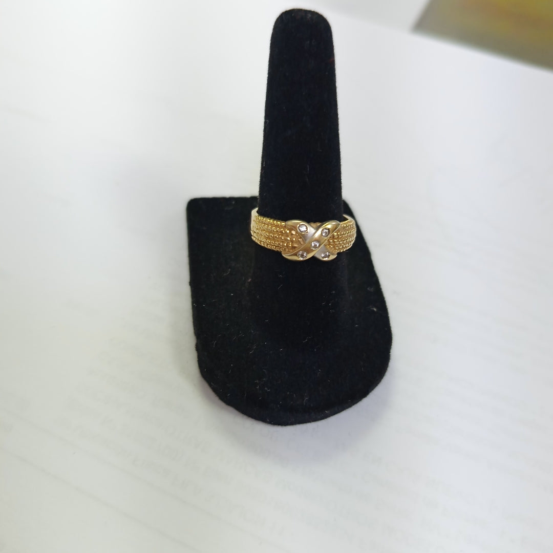 ANILLITO ORO, RODIADO 14 K 5.2 GRMS (SEMINUEVO)
