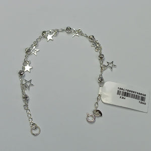 PULSERA TEJIDO ESPECIAL PLATA .925 18 CM 3.1 GR (NUEVO)