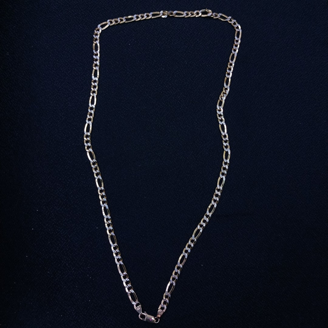 CADENA ORO, RODIADO 14 K 9.1 GRMS (SEMINUEVO)