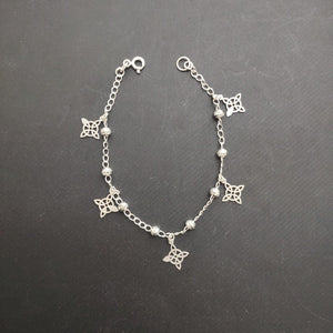 PULSERA TEJIDO ESPECIAL PLATA .925 18 CM 3.2 GR (NUEVO)