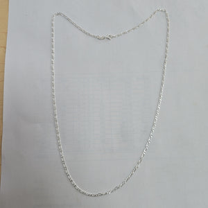 CADENA TEJIDO 1X1 PLATA .925 55 CM 3 GR (NUEVO)