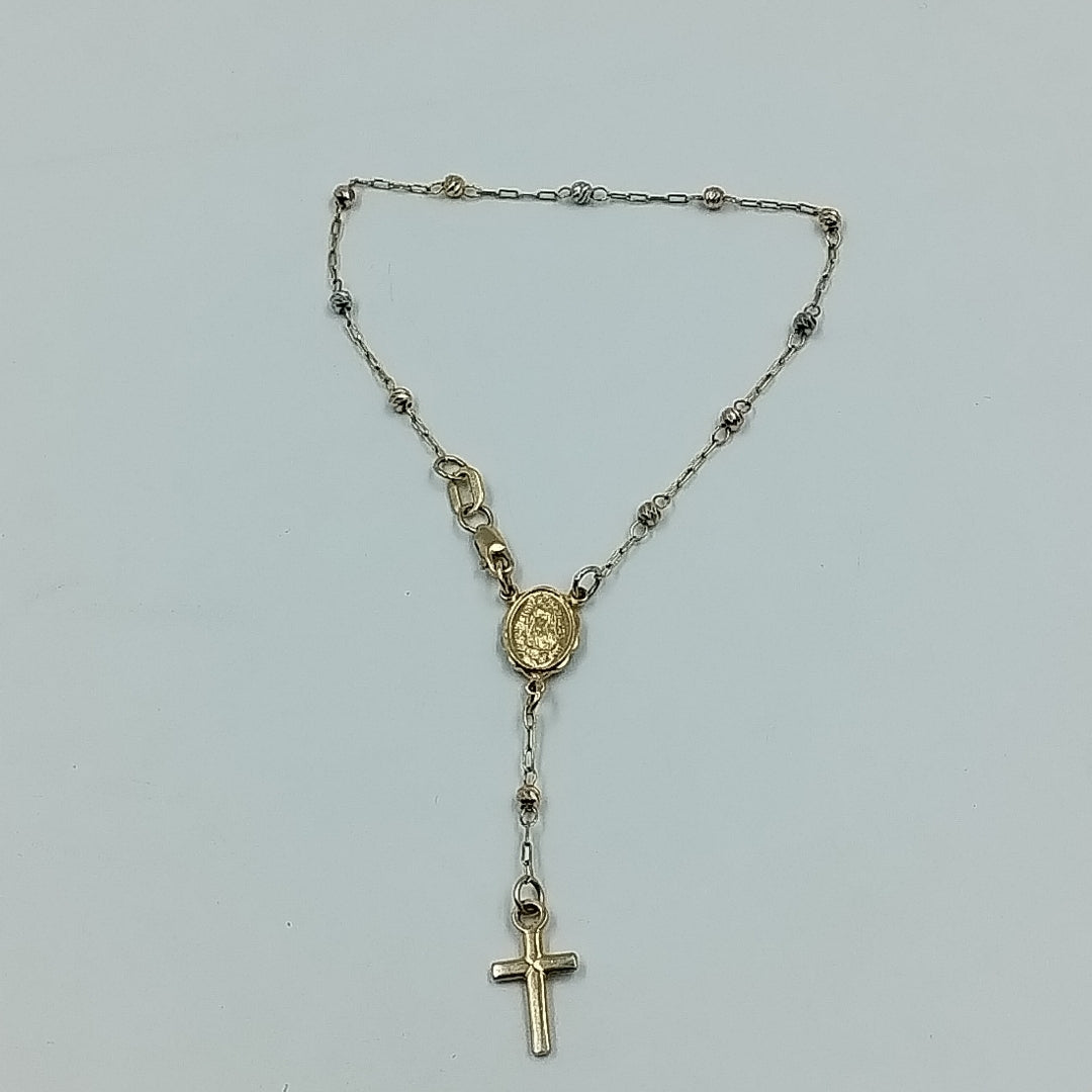 PULSERA ORO,ORO COMBINADO 14 K 2,60 GRMS (SEMINUEVO)