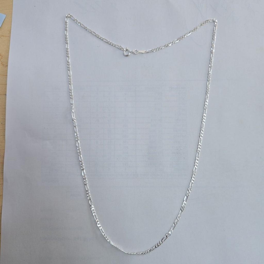 CADENA TEJIDO 3X1 PLATA .925 55 CM 4.2 GR (NUEVO)