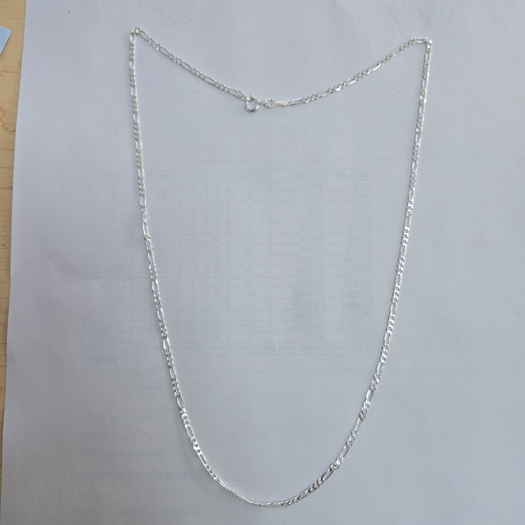 CADENA TEJIDO 3X1 PLATA .925 55 CM 4.2 GR (NUEVO)