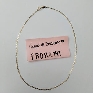 CADENA ORO 10 K 1.2 GRMS (SEMINUEVO)
