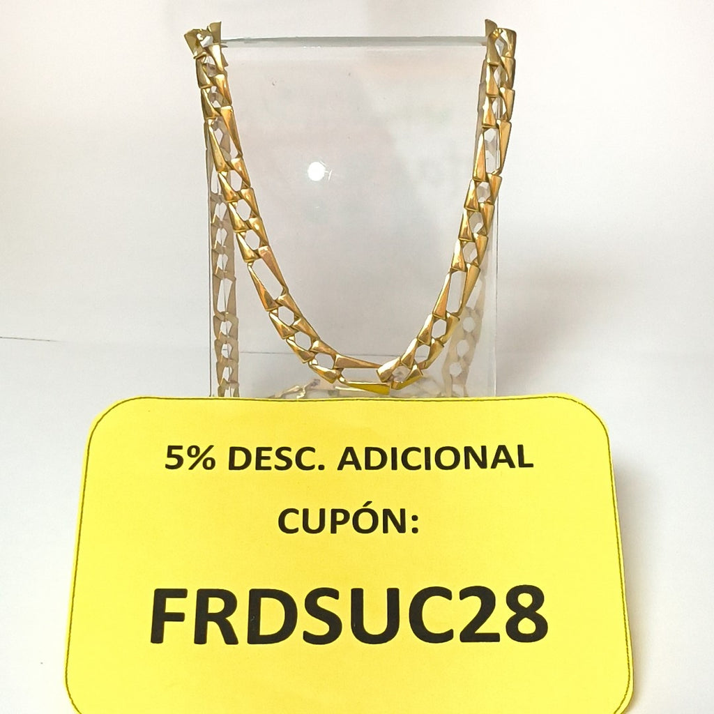 CADENA ORO 10 K 14.8 GRMS (SEMINUEVO)