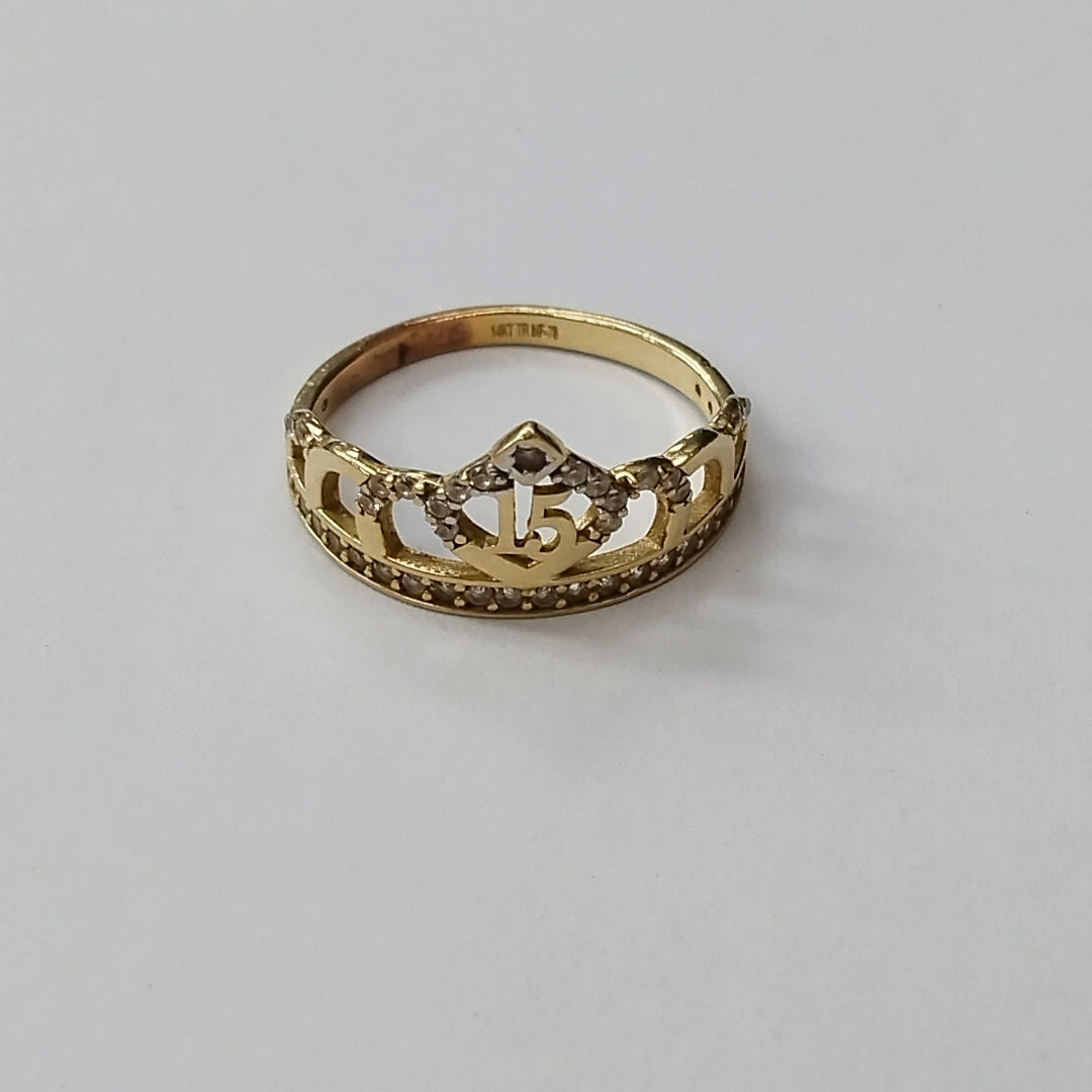 ANILLITO ORO 14 K 2,00 GRMS (SEMINUEVO)