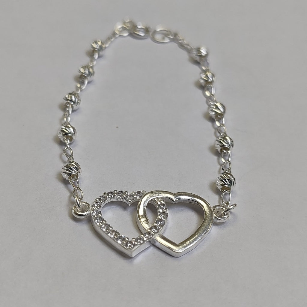 PULSERA TEJIDO TEJIDO ESPECIAL PLATA .925 18 CM 4 GR (NUEVO)