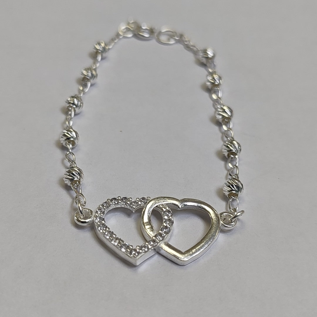 PULSERA TEJIDO TEJIDO ESPECIAL PLATA .925 18 CM 4 GR (NUEVO)