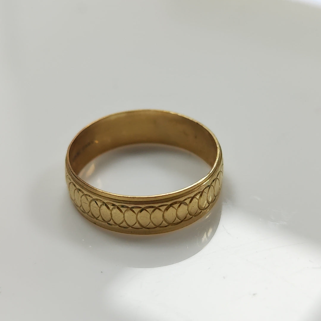 ARGOLLA ORO 10 K 2.4 GRMS (SEMINUEVO)