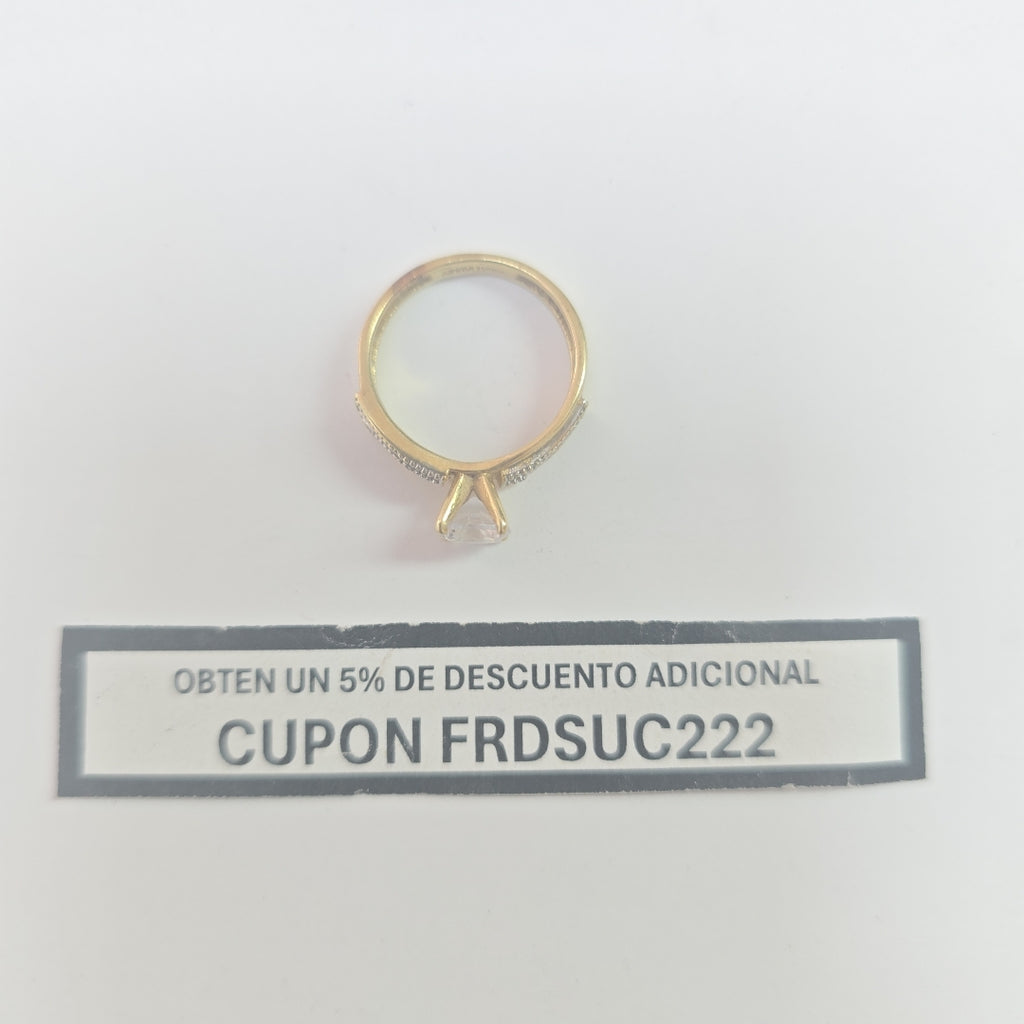SOLITARIO ORO 10 K 2,90 GRMS (SEMINUEVO)