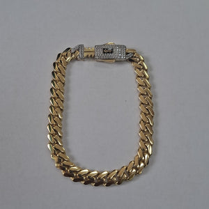 PULSERA MONACO ORO 14K 7.2 (NUEVO)