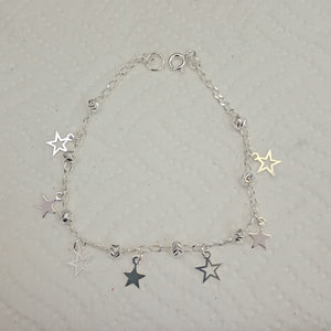PULSERA TEJIDO ESPECIAL PLATA .925 18 CM 3.1 GR (NUEVO)