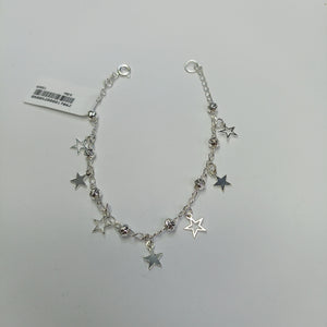 PULSERA TEJIDO ESPECIAL PLATA .925 18 CM 3.1 GR (NUEVO)