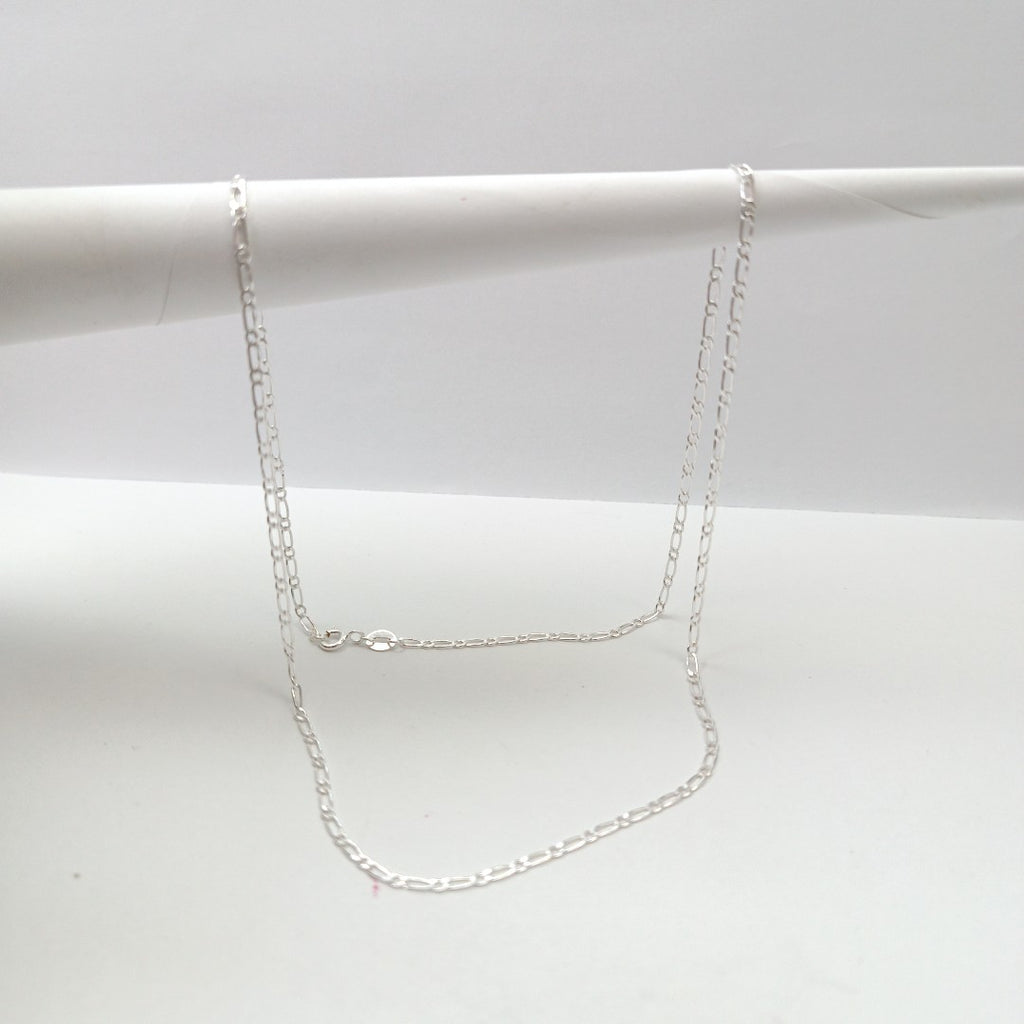 CADENA TEJIDO 1X1 PLATA .925 55 CM 3 GR (NUEVO)