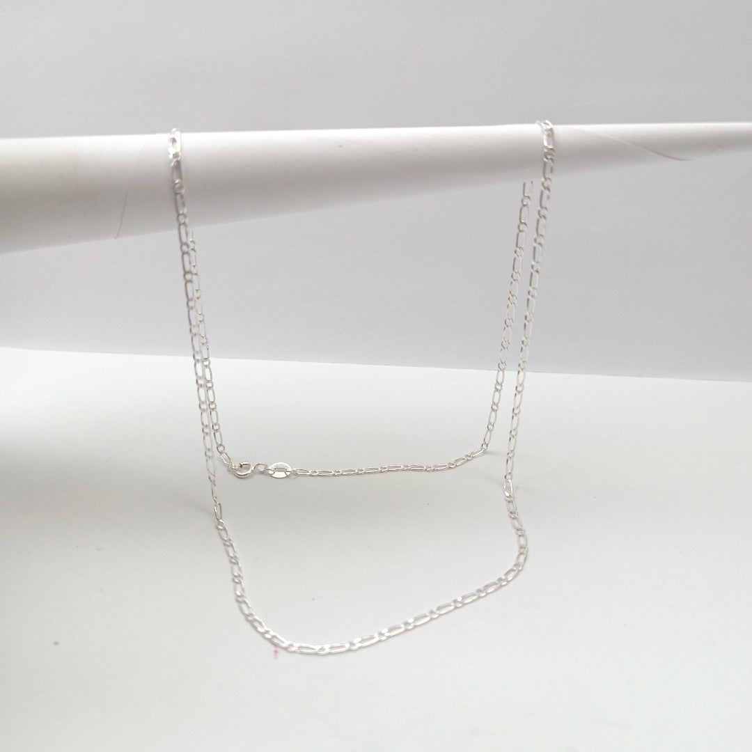 CADENA TEJIDO 1X1 PLATA .925 55 CM 3 GR (NUEVO)
