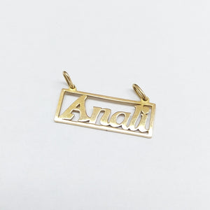 DIJE ORO 14 K 3.1 GRMS (SEMINUEVO)