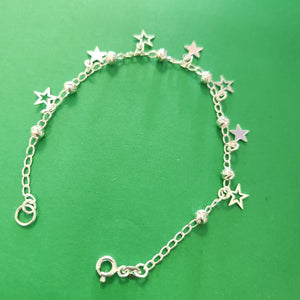 PULSERA TEJIDO ESPECIAL PLATA .925 18 CM 3.1 GR (NUEVO)