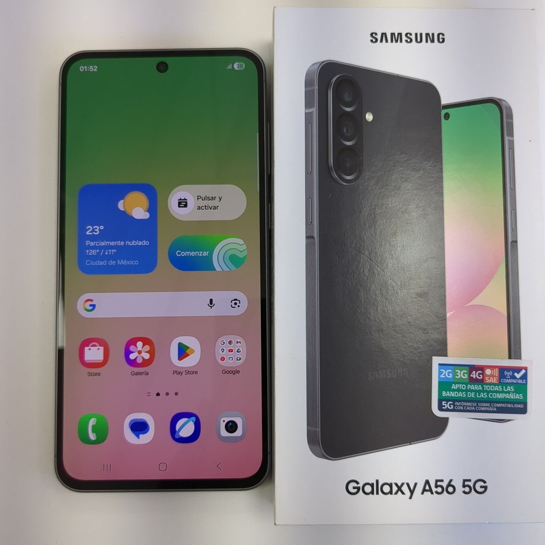 CELULAR SAMSUNG GALAXY A56 SM-A566E (2025) 256 GB 8 GB RAM (SEMINUEVO)