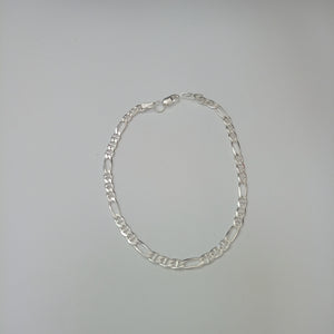 PULSERA TEJIDO 3X1 PLATA .925 16 CM 2.8 GR (NUEVO)