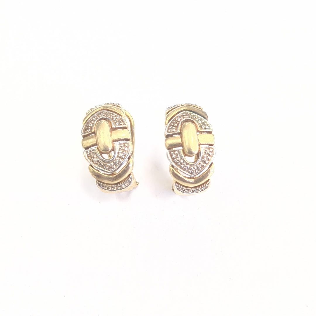 ARRACADAS PAR ORO 14 K 8.2 GRMS (SEMINUEVO)