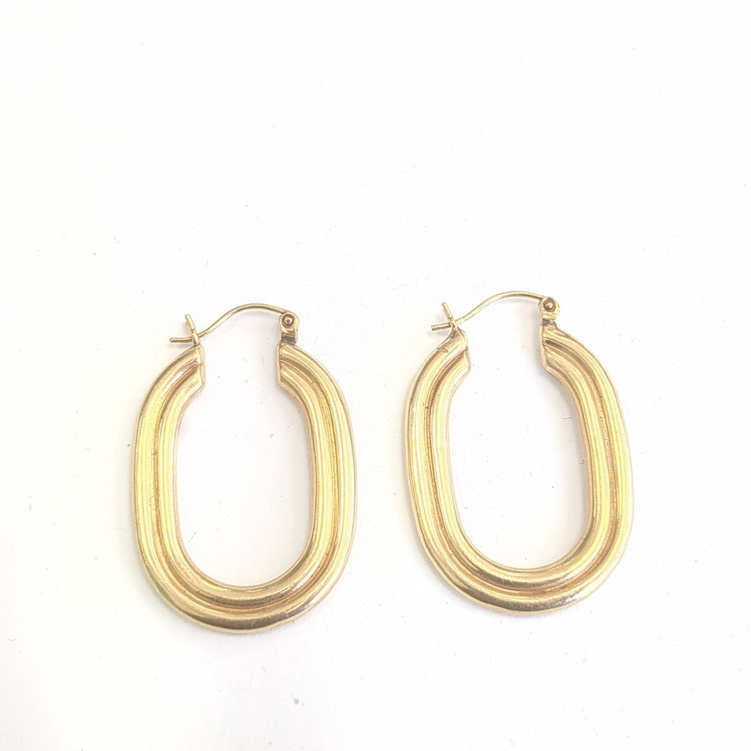 ARRACADAS PAR ORO 10 K 3.5 GRMS (SEMINUEVO)