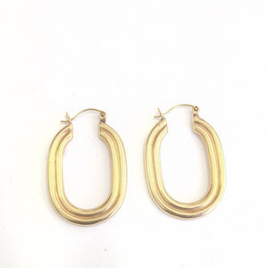 ARRACADAS PAR ORO 10 K 3.5 GRMS (SEMINUEVO)