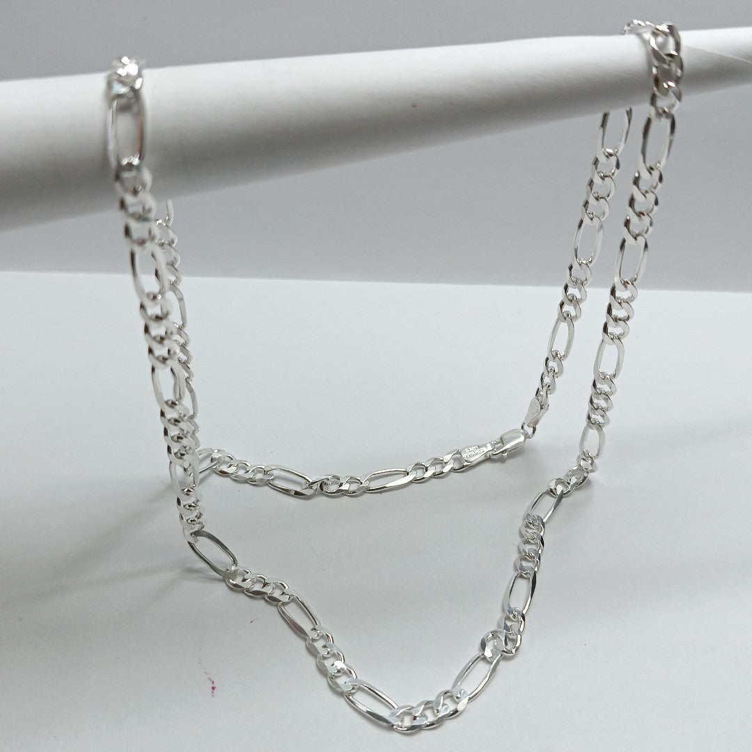 CADENA TEJIDO 3X1 PLATA .925 60 CM 17.7 GR (NUEVO)