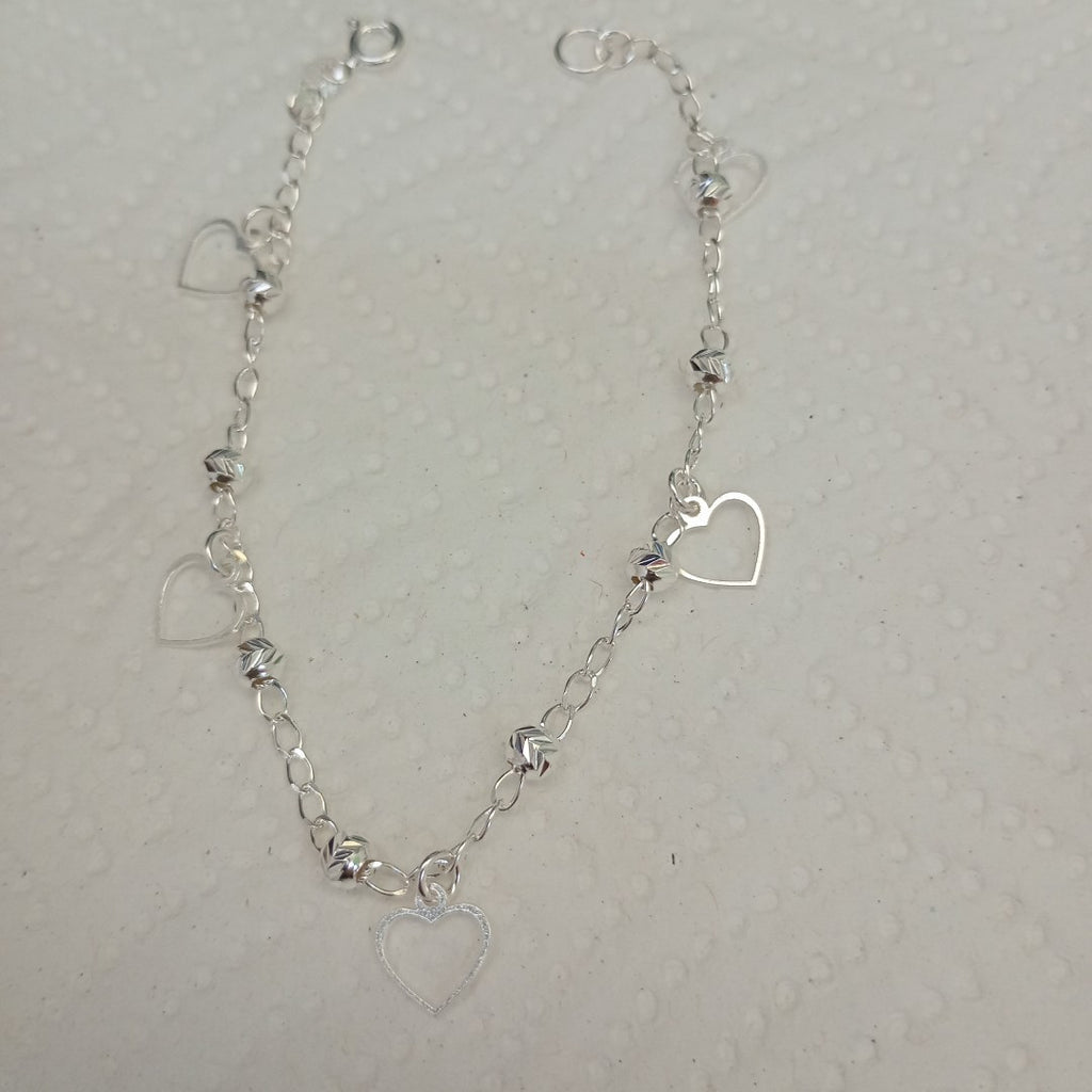 PULSERA TEJIDO ESPECIAL PLATA .925 18 CM 2.7 GR (NUEVO)