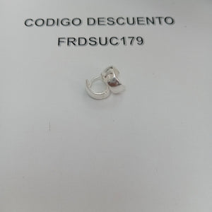 HUGGIES PLATA .925 2.1 GR (NUEVO)