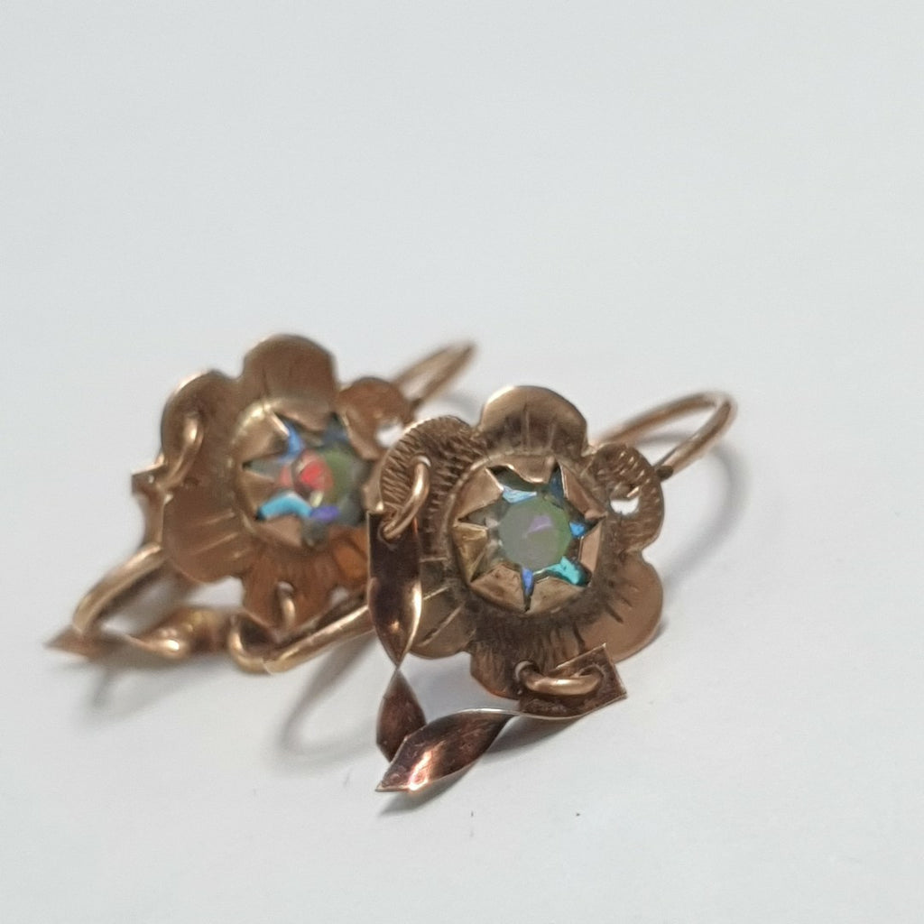 ARETES PAR ORO 8 K 1,60 GRMS (SEMINUEVO)