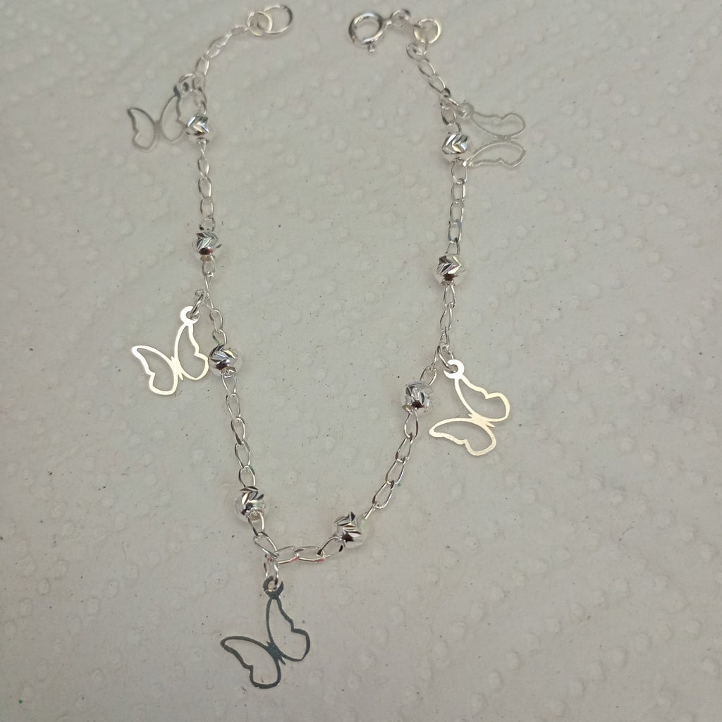 PULSERA TEJIDO ESPECIAL PLATA .925 18 CM 2.9 GR (NUEVO)