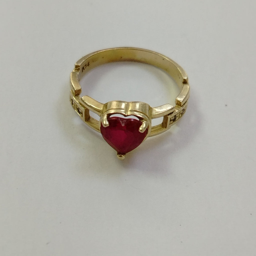 ANILLO ORO 14 K 3.3 GRMS (SEMINUEVO)