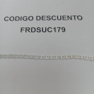 PULSERA TEJIDO GUCHI PLATA .925 18 CM 2.9 GR (NUEVO)